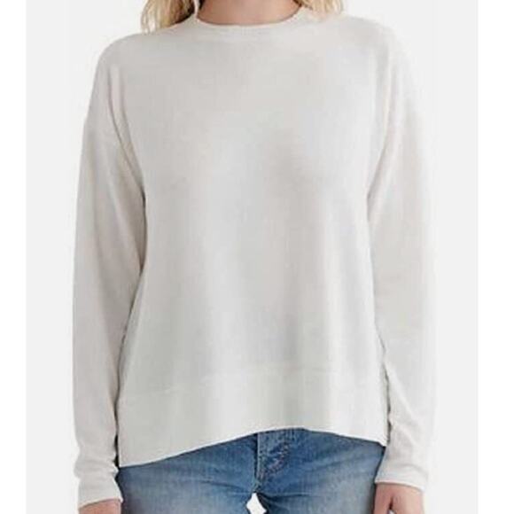 Lucky Brand Women’s Soft Cloud Crewneck Jersey Sweatshirt Size Large - Picture 1 of 9